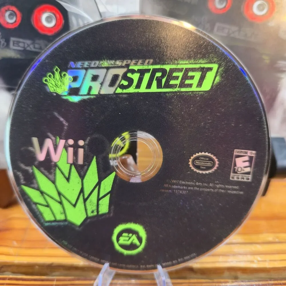 Need For Speed: Prostreet For Wii Racing Pro Street Complete & Tested